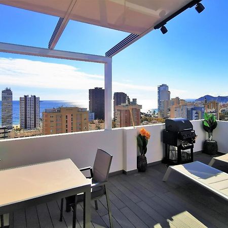 Penthouse Cervantes Sea View Benidorm Buitenkant foto