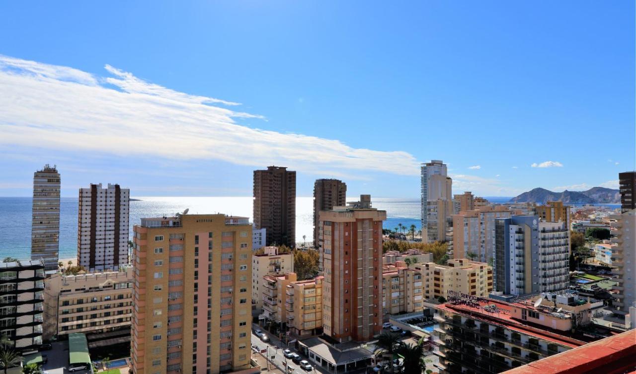 Penthouse Cervantes Sea View Benidorm Buitenkant foto