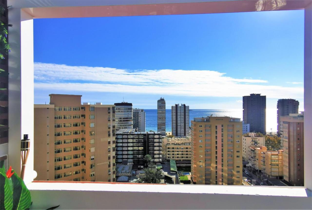 Penthouse Cervantes Sea View Benidorm Buitenkant foto
